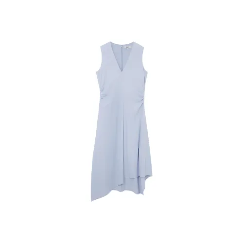 COS Без рукавов Платье Женское Синее