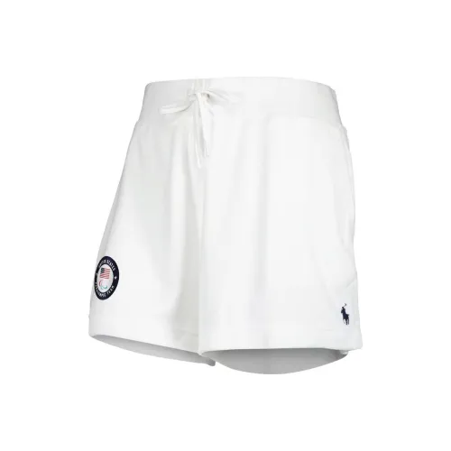 Polo Ralph Lauren SS24 Повседневные шорты Женские Белые
