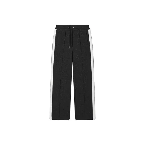 FILA MILANO Итальянская роскошная спортивная коллекция Вязаные тренировочные брюки Женские Глубокий черный