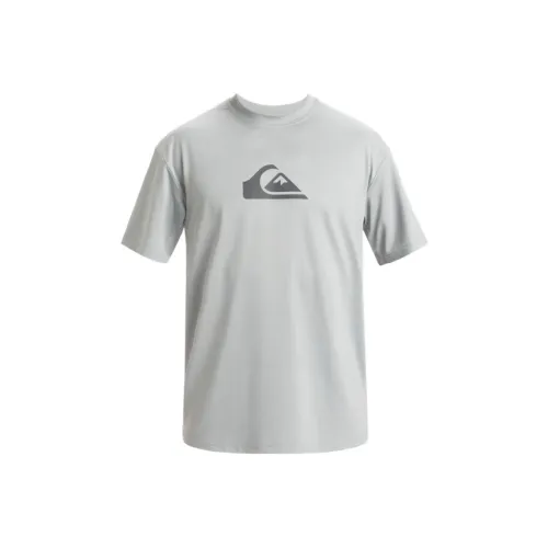 Quiksilver Серые Мужские T-Рубашки