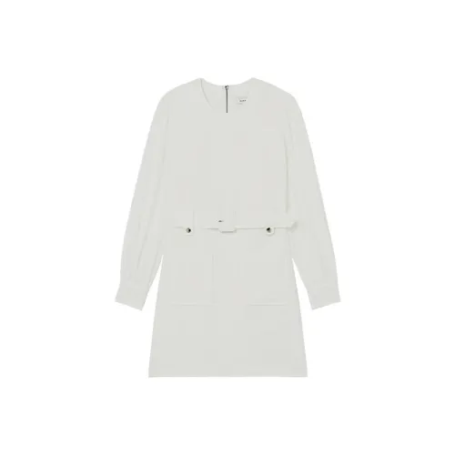 CLUB MONACO Длинное платье с длинными рукавами женское