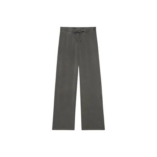 ARITZIA TNA CHILL Повседневные Вязаные Спортивные Брюки Женские Lived in Угольный GREY Resident Coal GREY
