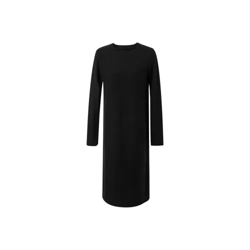 3COLOUR Длинное платье с длинными рукавами женское