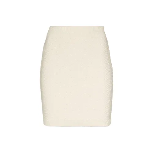 NANUSHKA Экрю Женские Повседневные Короткие Юбки