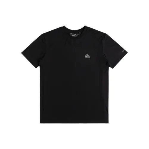Quiksilver Черные Мужские T-Рубашки