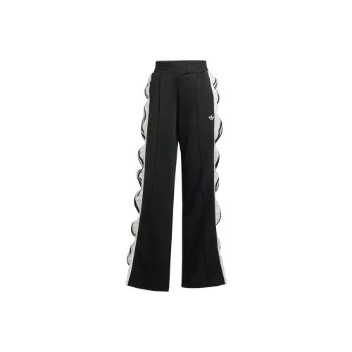 adidas originals Черные Женские Вязаные Тренировочные Брюки