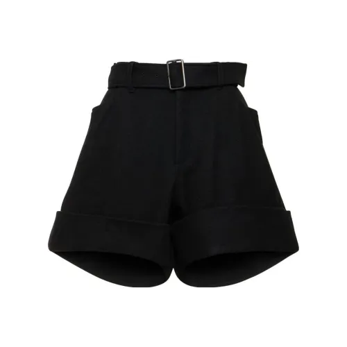 Yohji Yamamoto Черные Повседневные Шорты для Женщин