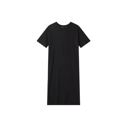 SPAO Женские Платья с Коротким Рукавом