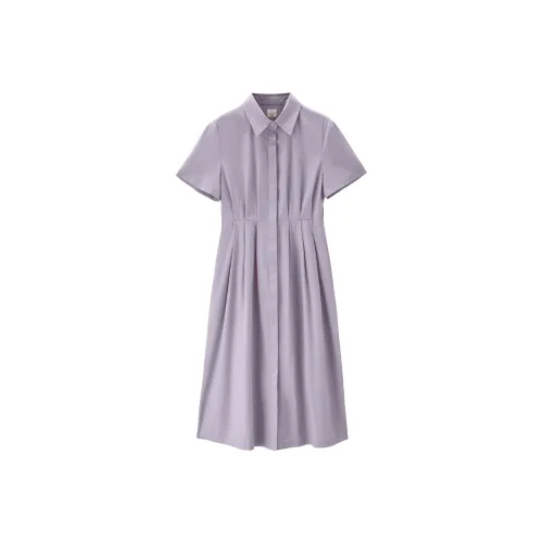 Giordano Короткий рукав Платье Женское