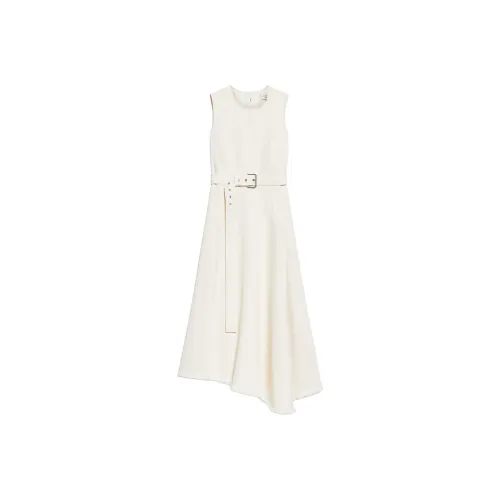 WEEKEND MaxMara Белые Женские Платья без рукавов