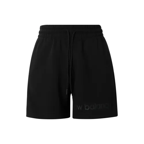 New Balance Повседневные шорты Женские Черные