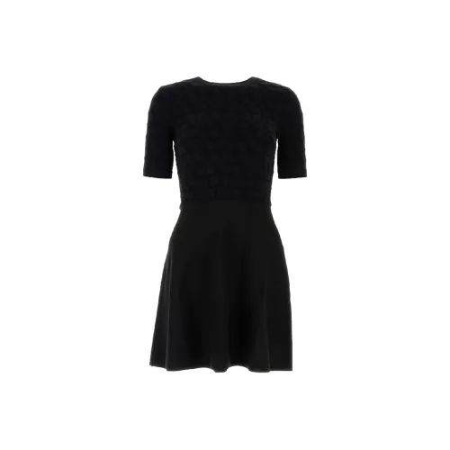 Valentino Короткий рукав Платье Женское Черное