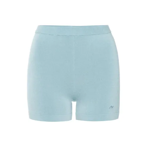 Miaou BOOTY Короткие Повседневные Шорты Женские Барвинок Синий