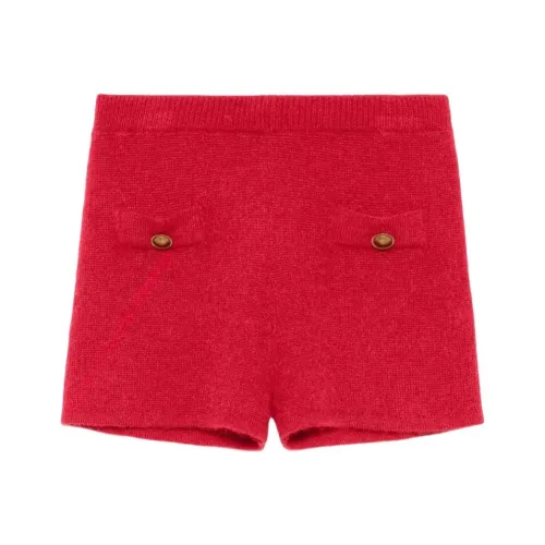 TWINSET Milano FW24 Повседневные шорты Женские Красные