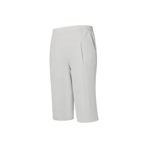 Erke Повседневные шорты женские Туманный хаки зеленый