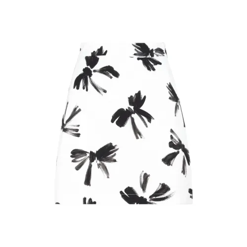 MSGM Белая Женская Повседневная Короткая Юбка