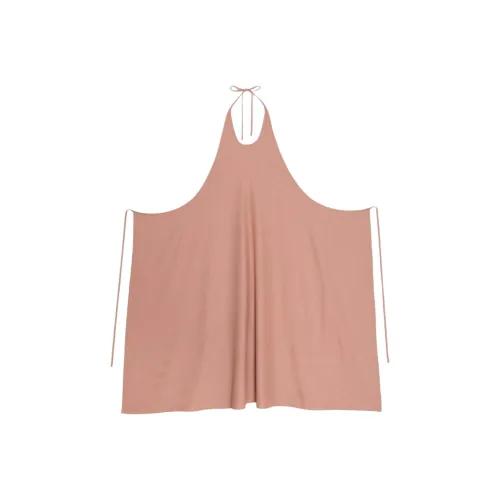 BASERANGE SS24 Сукня-фартук Дикий Шелк Без рукавов Женская Сукня SID Розовый Розовый