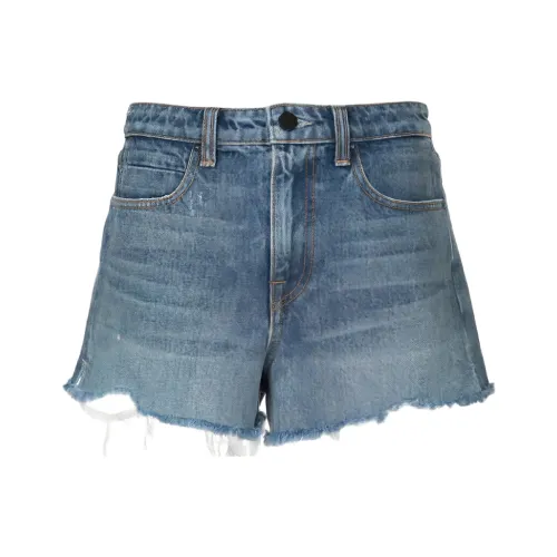 alexander wang Светло-синие Женские джинсовые шорты