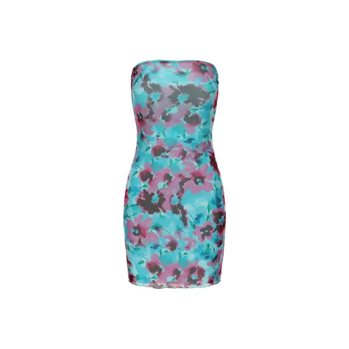 XENASERA Без рукавов Платье Женское Многоцветное