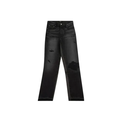 AMIRI Женские джинсы черного цвета
