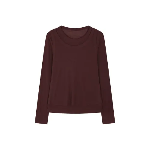 IHIMI Повседневный костюм женский цвет бордовый