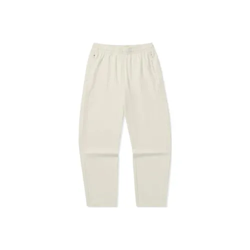 Erke Variety Training Collection Вязаные тренировочные брюки женские Сырный белый