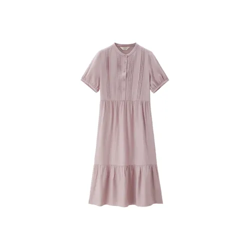 Giordano Короткий рукав Платье Женское