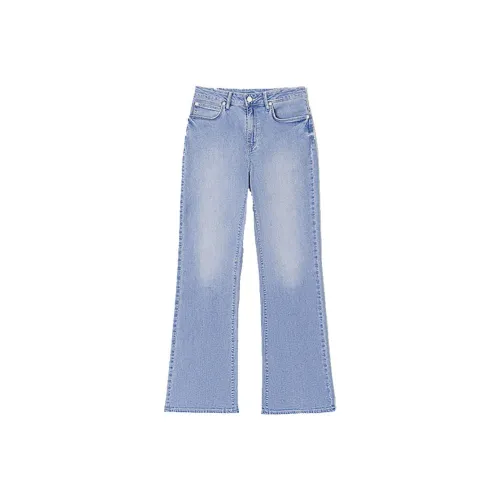 Lee SS23 Ice Series Светло-синие Женские Джинсы