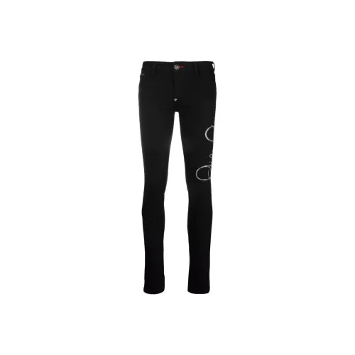 PHILIPP PLEIN Черные Женские Джинсы