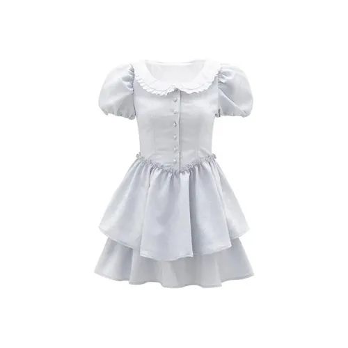 ONE PASS STUDIO Короткий рукав Платье Женское