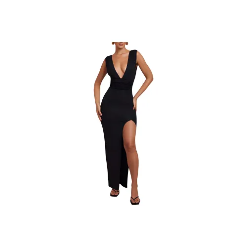 OH POLLY Sloane Без рукавов Платье Женское Черное