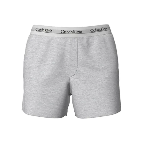 Calvin Klein Серые Женские Повседневные Шорты