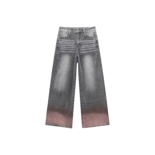 LEDIN Светло-серые Женские Джинсы