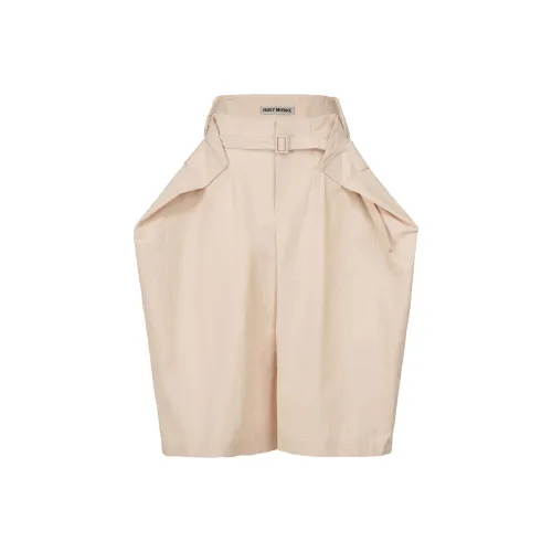 ISSEY MIYAKE SS25 Повседневные шорты Женские Розовые