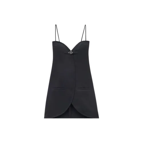 COURREGES Платье Slip Платье Женское Черное