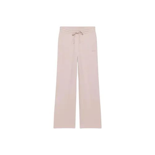 ARITZIA Sweatfleece Cozy Флис Boyfriend Basi Широкий Sweatpant Вязаные Тренировочные брюки Женские Арочный Розовый Бант Розовый