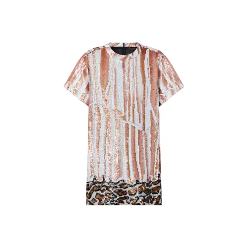 LOUIS VUITTON FW23 Короткий рукав Платье Женское Красное