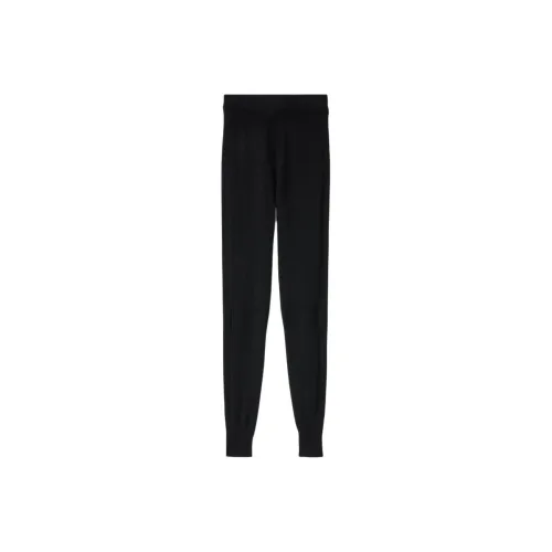 Loro Piana Черные Песочные Женские Вязаные Спортивные Брюки