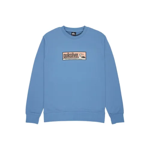 Quiksilver Синий BLQ0 Мужские Свитшоты