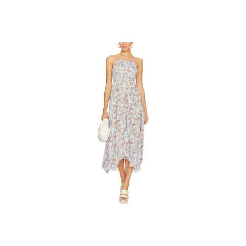 FREE PEOPLE Синие Женские Слиплатья