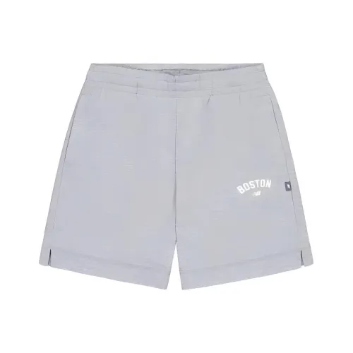 New Balance совместные повседневные шорты женские серые