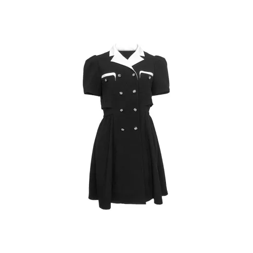 LOFT SHINE Многоцветные Женские Короткие Платья с Рукавами