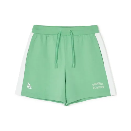 Mlb Base Logo Varsity LOS ANGELES DODGERS Повседневные шорты Женские Зеленый