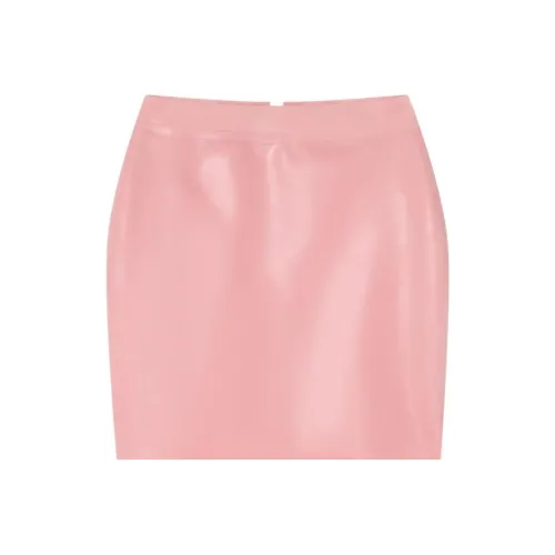 VERSACE Розовые Женские Повседневные Короткие Юбки