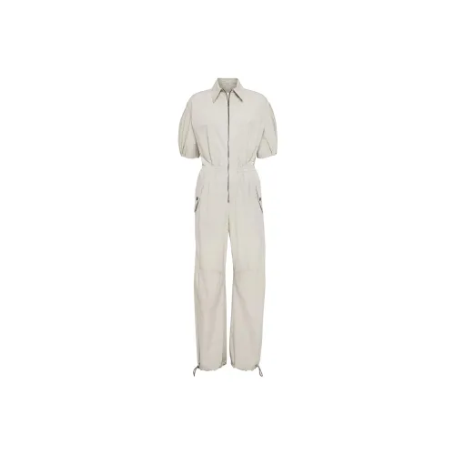 Brunello Cucinelli Экрю Женские Комбинезоны