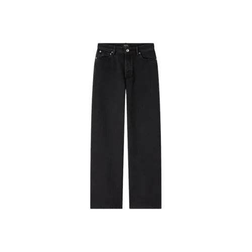 A.P.C Джинсы Женские Светло-Черные