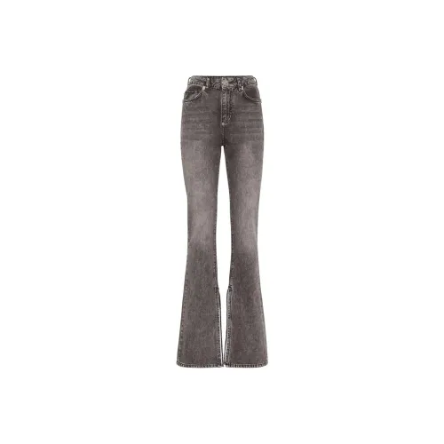 PHILIPP PLEIN Серые Женские Джинсы