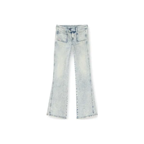 DIESEL Джинсы Женские Светло-Синий