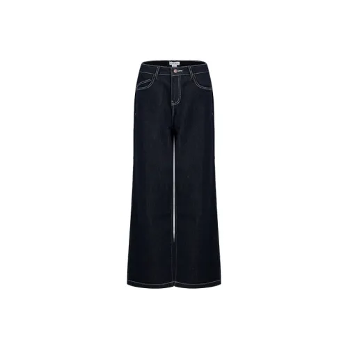 URBAN REVIVO Индиго Женские Джинсы