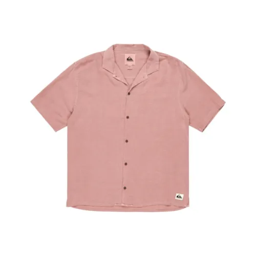 Quiksilver Розовые Мужские Рубашки